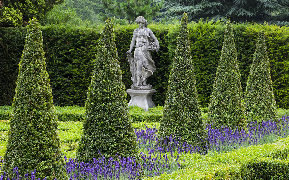 Landscape design at Harewood