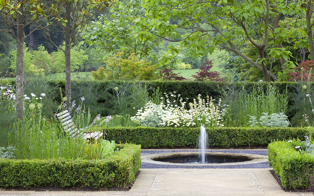 Landscape design at Harewood