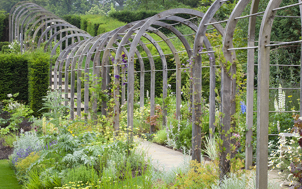 Landscape design at Harewood