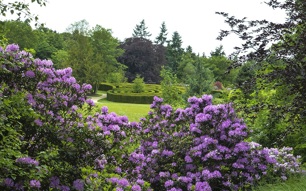 Landscape design at Harewood