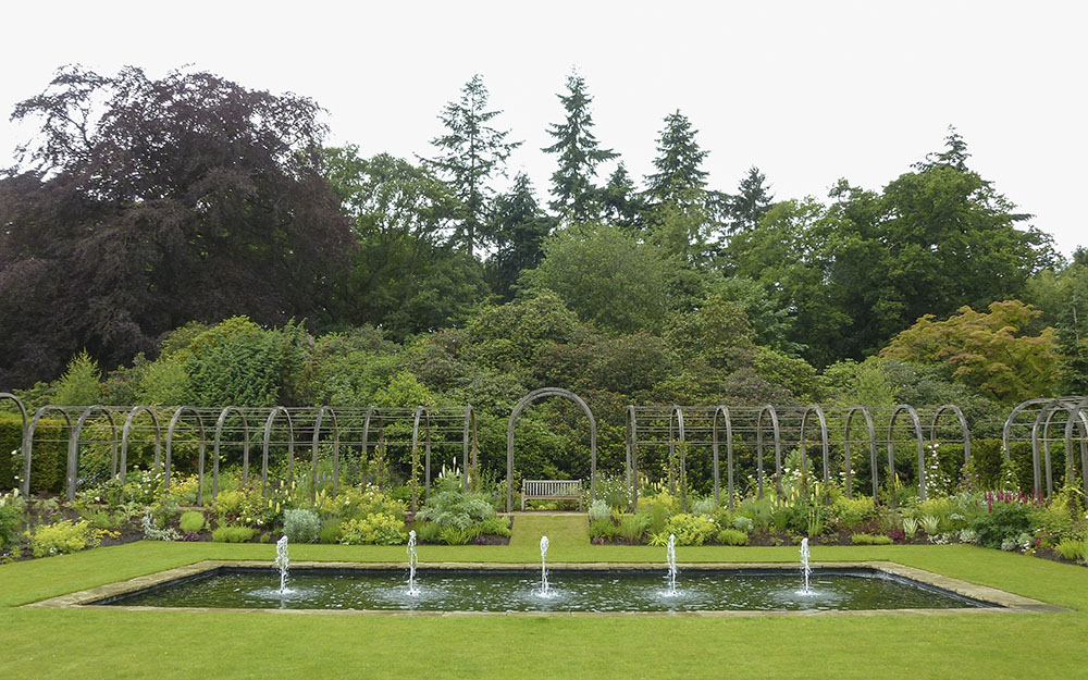 Landscape design at Harewood
