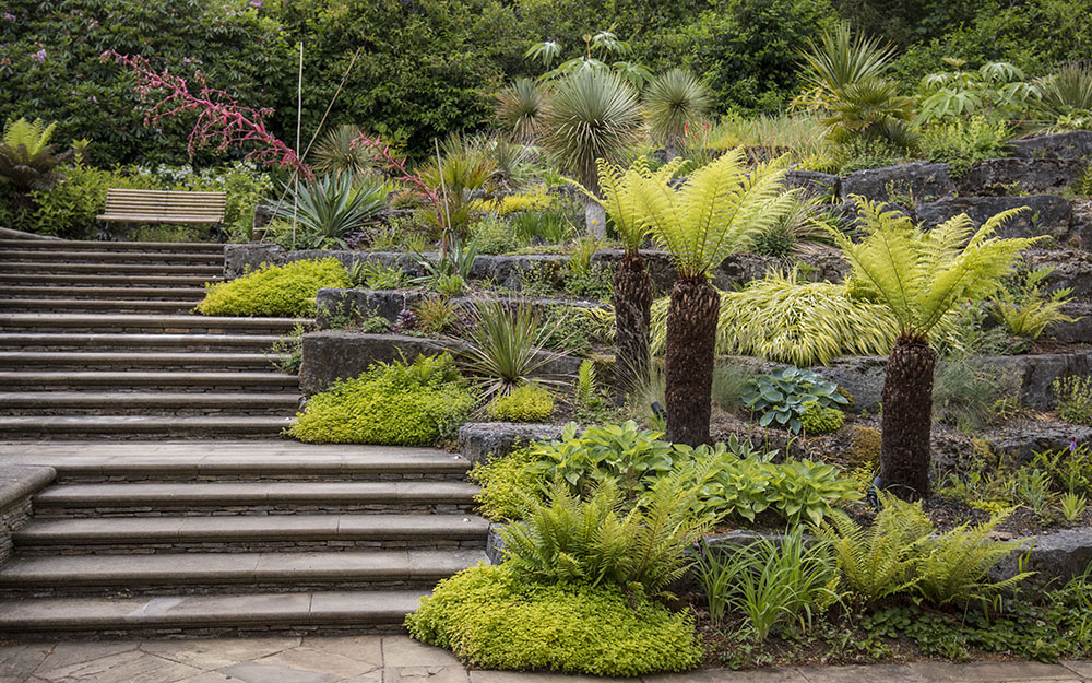 Landscape design at Harewood