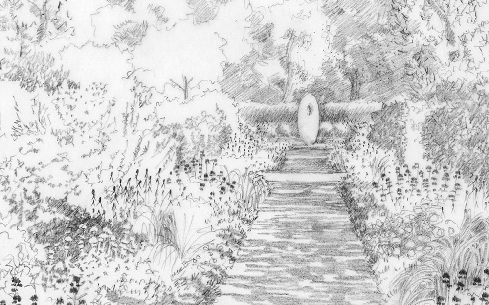 Landscape design at  Cote D'Azur